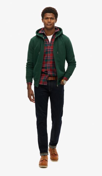 Actual product image Superdry ESSENTIAL LOGO ZIP HOODIE HB Heren Vest (XL)