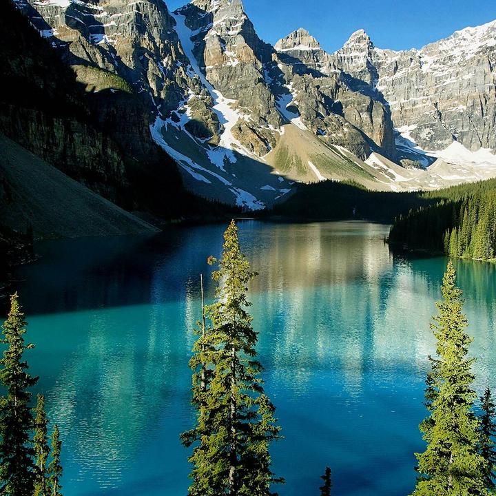 Image du produit Traumschlaf Lac de montagne (Set de linge de lit, 155 x 220 cm, 80 x 80 cm)