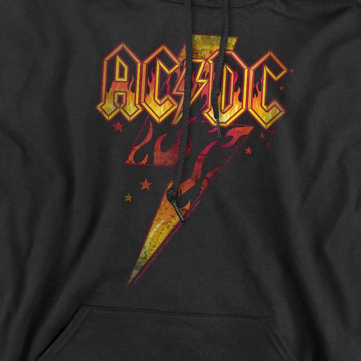 Immagine prodotto AC/DC Felpa con Cappuccio Bullone di Fuoco Uomo (S)