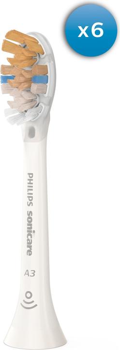 Philips Sonicare A3 Premium All-in-One HX9096/10 Standard-Bürstenköpfe für Schallzahnbürste (6 x)