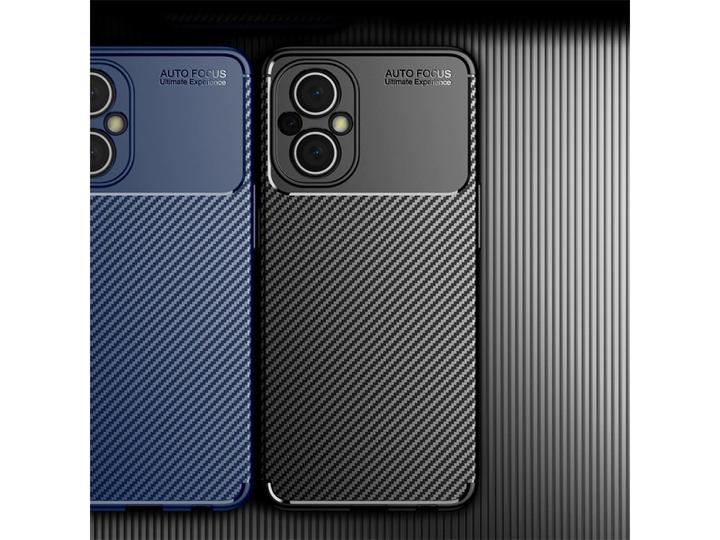 Actual product image Screenguard Oppo Reno8 Lite 5G Hull Carbon Design TPU Case (Oppo Reno 8 Lite 5G)