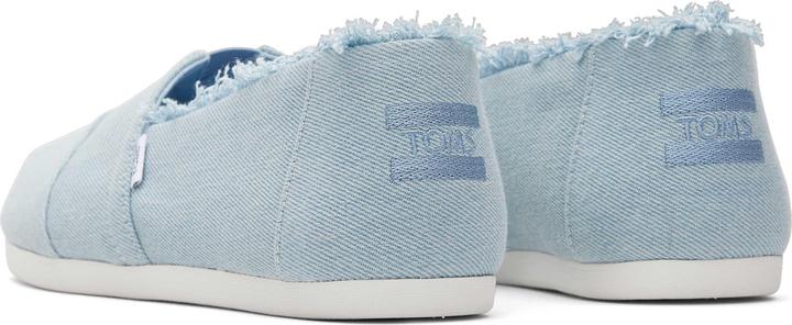Image du produit Toms espadrilles en jeans dévalé à franges alpargata (35.5)