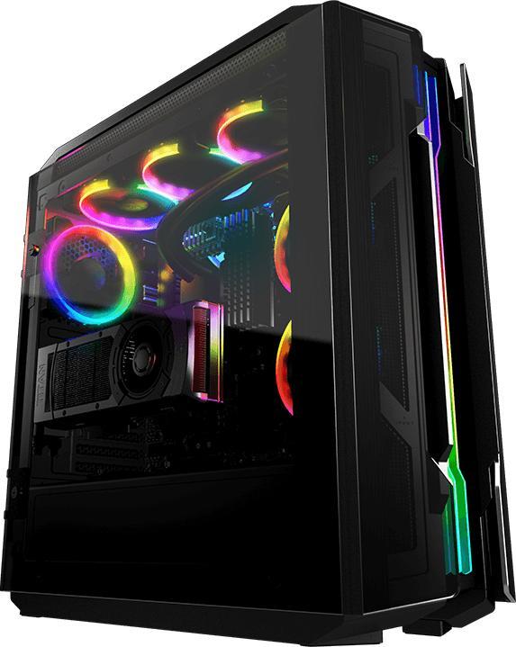 Immagine prodotto Cougar Boitier Moyen Tour ATX Gemini T Pro RGB avec panneaux vitrés (Noir) (ATX, SSI CEB, mATX, Mini-ITX)