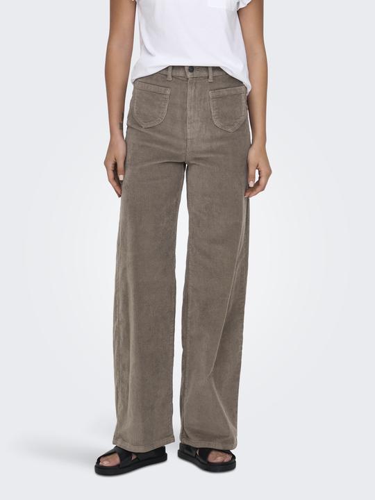Image du produit Only ONLHOPE Hohe Taille Gerade geschnitten Hose mit weitem Beinschnitt Hose mit weitem Beinschnitt (W46/L32)