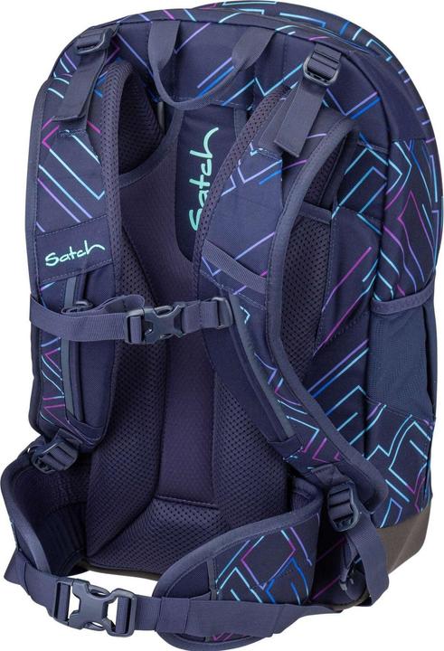 Actual product image Satch Schulrucksack Air Purple Laser (26 l)