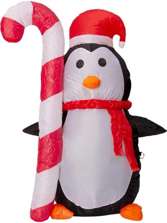 Produktbild Inflatable penguin red led