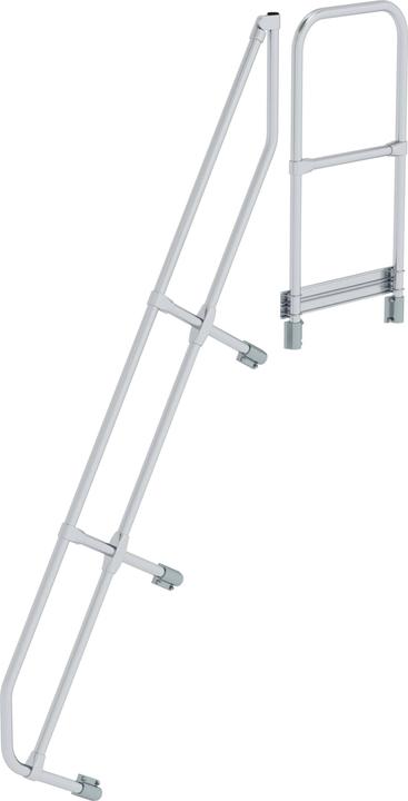 Actual product image Munk Second handrail for stairs with platform 60° 8 steps (80 cm)