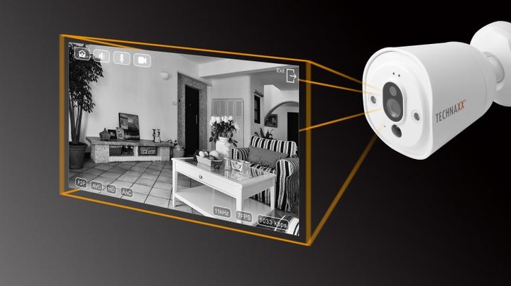 Actual product image Technaxx Easy IP Cam TX-55 (1280 x 800 pixels)