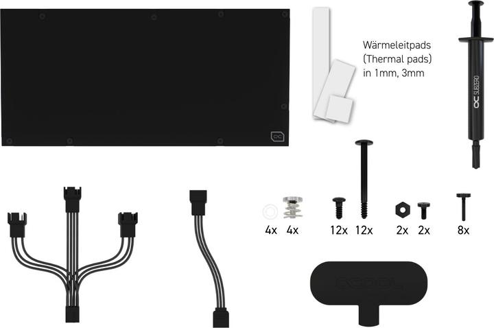 Produktbild Alphacool Eiswolf 2 AIO - 360mm RTX 3090 TI Strix/TUF mit Backplate