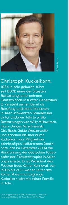 Produktbild »Der Tod ist dein letzter grosser Termin« (Deutsch, Christoph Kuckelkorn, 2020)