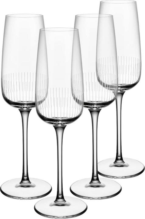 Produktbild Villeroy & Boch Sekt-/Champagnerglas, Set 4tlg. Afina (12 cl, 4 Gläser, Sektgläser)