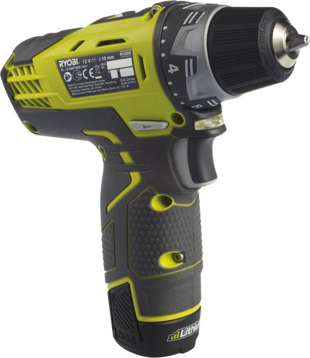 Produktbild Ryobi R12DD-L13S Akku-Bohrschrauber (Akkubetrieb)