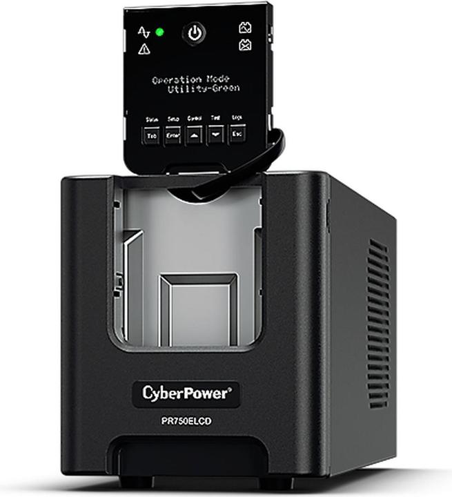 Produktbild Cyberpower USV 750VA PR750ELCDN (750 VA, 675 W, Line-Interaktiv USV)