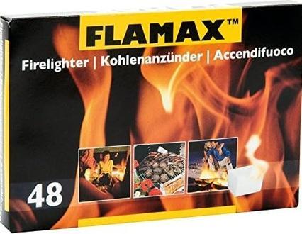 Actual product image Flamax Grill-/Kohleanzünder 48er Würfel im Farbkarton