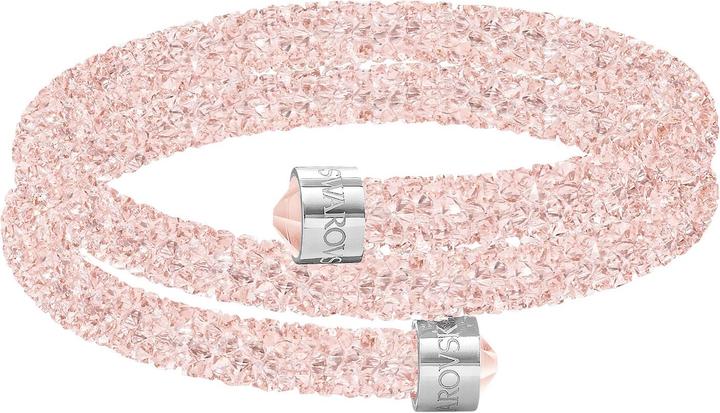 Produktbild Swarovski Crystaldust Double Armreif Rosa (Metall)