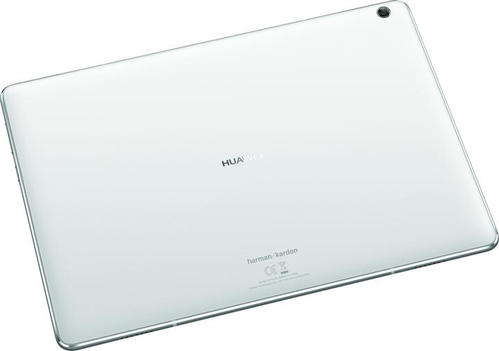 Actual product image Huawei MediaPad M3 lite LTE 25.6 cm (10.1 inch) Tablet PC 3 GB RAM, 32 GB, White (4G, 10.10", 3 GB, White)