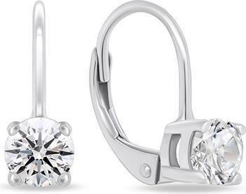 Brilio Silver - Princess Kate Middleton Sparkling Silver Earrings 436 001 00483 0400600