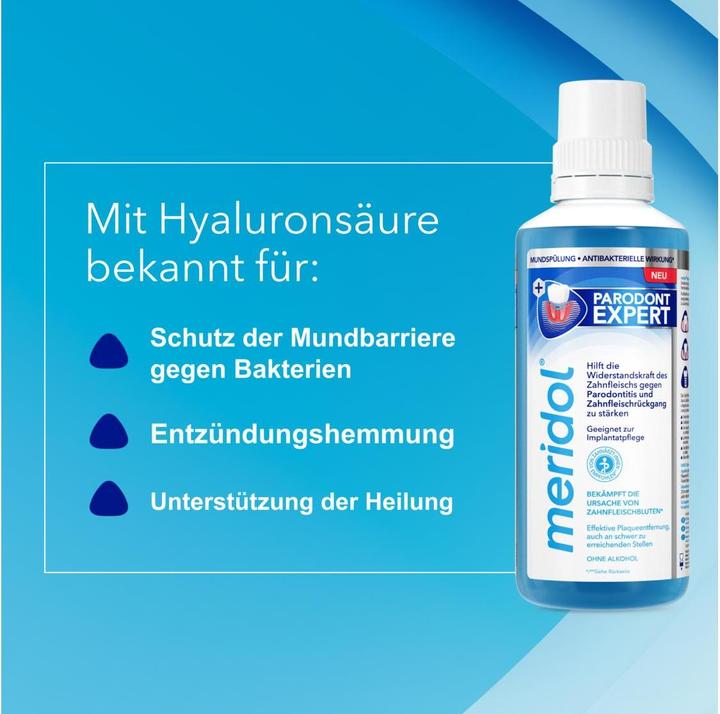 Actual product image Meridol Periodont Expert (400 ml, Mouthwash)