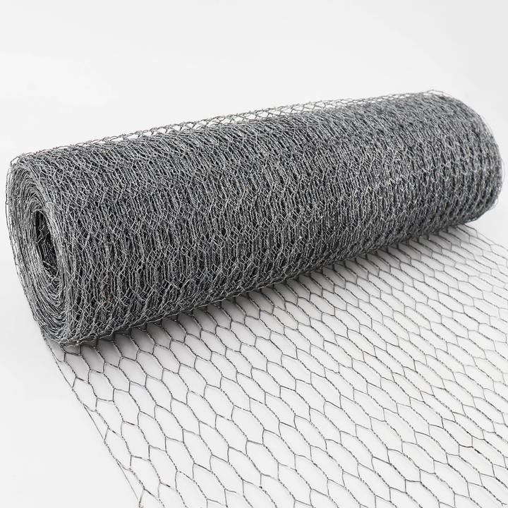 Produktbild Aquagart 80m Sechseckgeflecht Kaninchendraht Hasengitter Hasendraht 50cm 25mm x 25mm