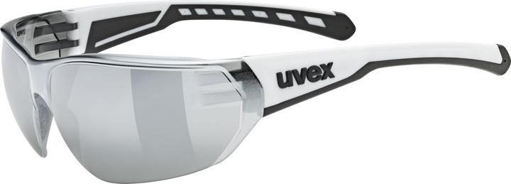 Uvex Sports equate (Blanc Mat, Miroir Argent)