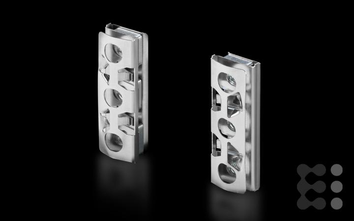 Actual product image Rittal fastener, 1U with contact, Type M5