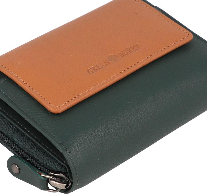 Actual product image Greenburry Nappa Geldbörse RFID Schutz Leder 14 cm