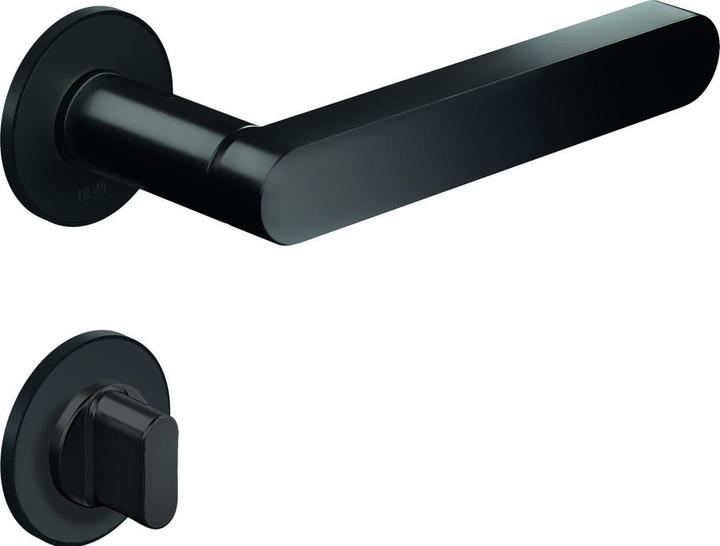 Hewi Krukgarnituur 270XPIV WC, zwart.