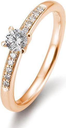 Breuning Verlobungsring Pavé (57, 585/14 K Gold)