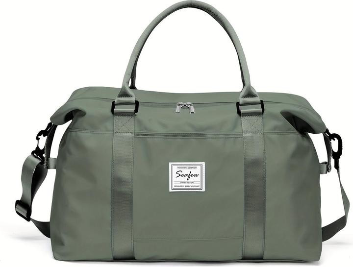 Only-Bags.Store Grosse Kapazität Travel Overnight Bag, Solid Color Vielseitige Duffle Bag, leichte Business Trip