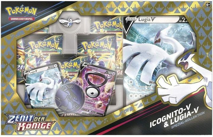 Produktbild Pokémon Spezial-Kollektion Zenit der Könige: Icognito-V & Lugia-V (Deutsch, Box Set & Collection)