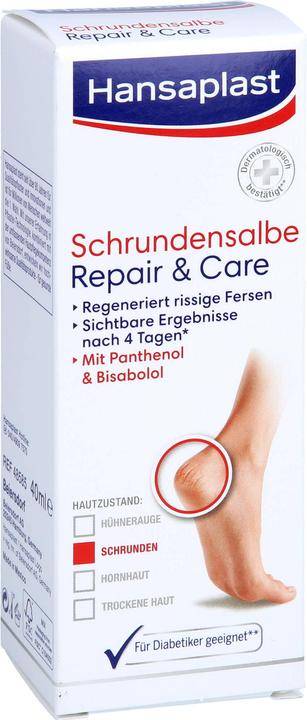 Produktbild Hansaplast Reparatur & Pflege (Fusscrème & Fussgel, 40 ml)