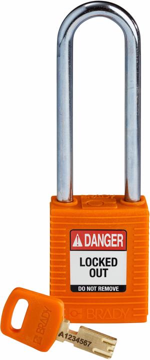 Productafbeelding Brady SafeKey nylon lock-out hangsloten