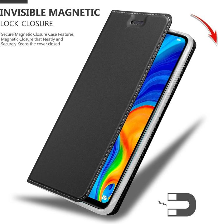 Produktbild Cadorabo Book Classy Style Cover (Huawei P30 Lite)