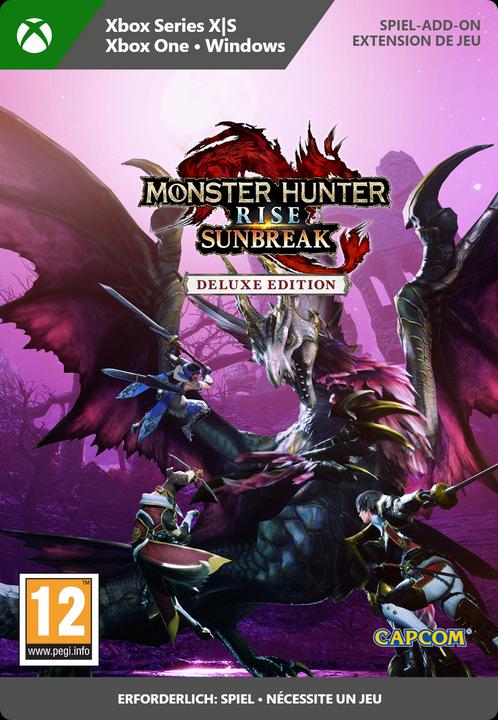 Actual product image Microsoft Xbox Monster Hunter Rise Sunbreak Dlx Edt Download code (Xbox Series X, Xbox Series S)