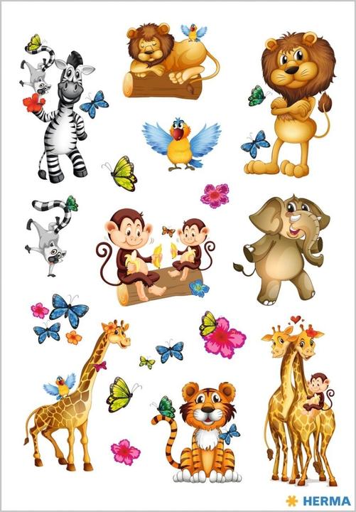 Produktbild HERMA Sticker Tiere