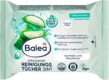Produktbild dm Balea Erfrischend 3in1 (Reinigungstücher Gesicht)