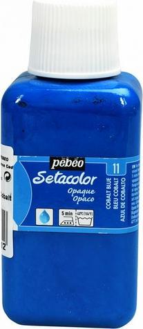 Actual product image Pebeo Setacolor Opaque (Cobalt blue, 250 ml)