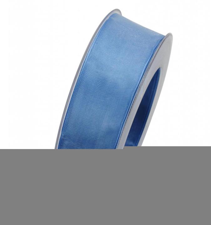 Actual product image Goldina woven organza ribbon, stable edge (Gift ribbon, 1 x)