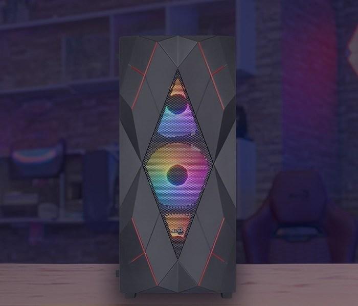 Produktbild AeroCool Volcan-G-BK-v1 (mATX, ATX, Mini-ITX)