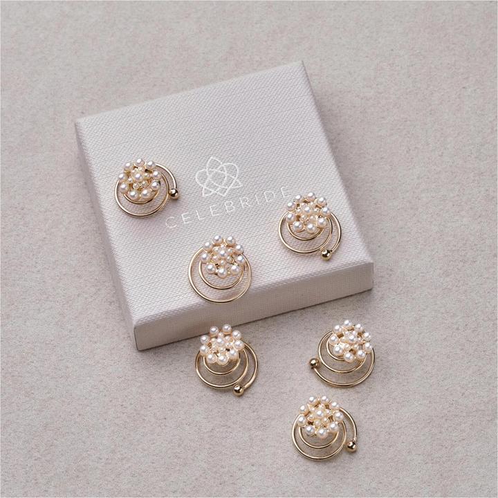 Image du produit Trisa Celebride Curlies avec perles fines or