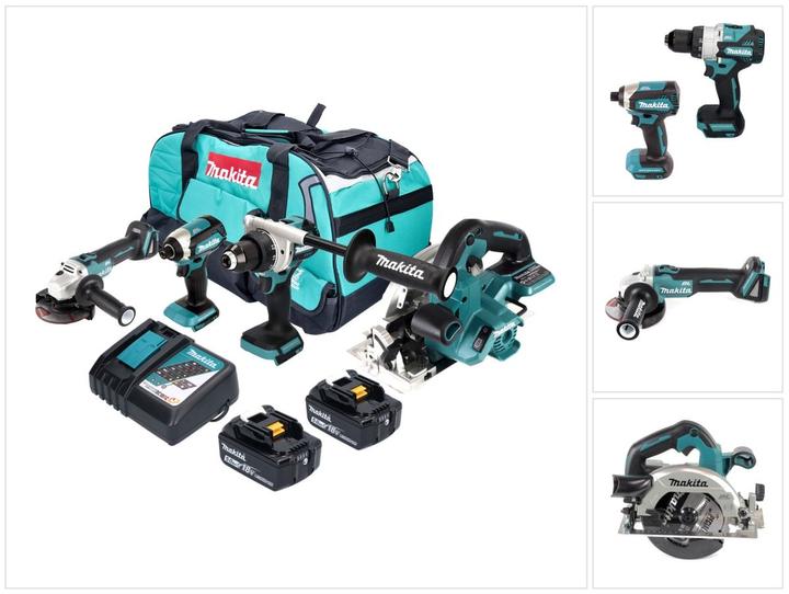 Actual product image Makita DLX4156TX1 Set