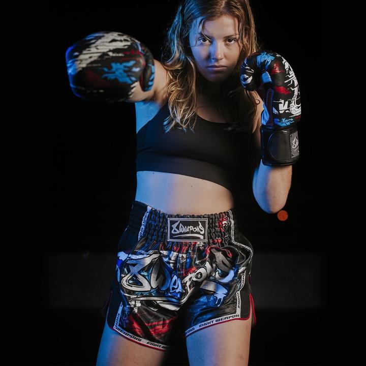 Produktbild 8Weapons 8 WEAPONS Muay Thai Shorts - Cut like a blade black 2.0 XXL (XXL)