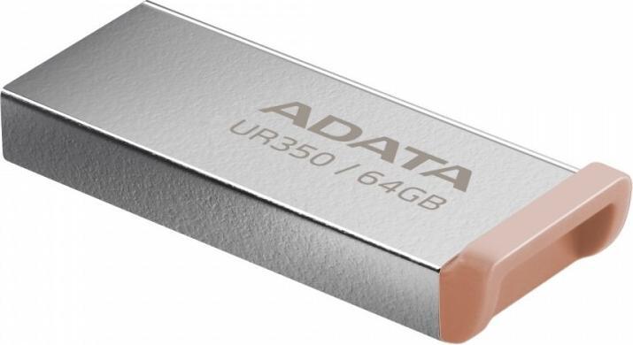 Produktbild Adata Pendrive UR350 USB3.2 Gen1 Metal brown (64 GB, USB-A)