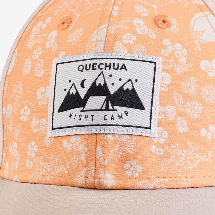 Actual product image Quechua Schirmmütze MH100 Kinder Grösse 92–122 orange (48, 49, 50, 51, 52)