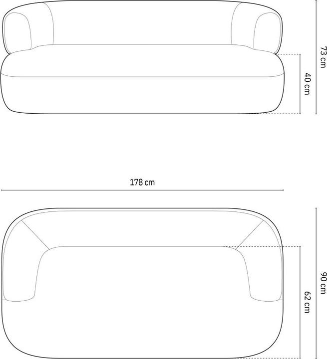 Actual product image Micadoni Jenny (3-seater)