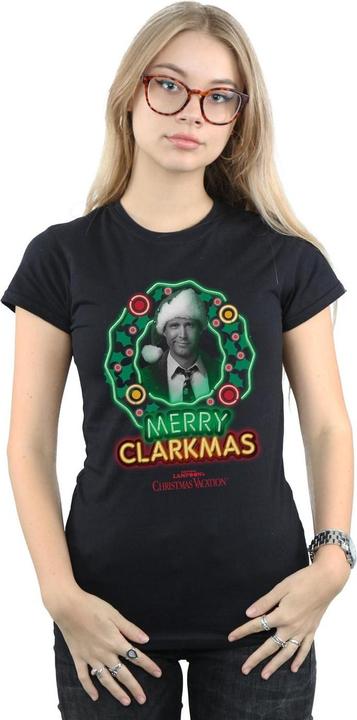 Produktbild National Lampoon´s Vacation Graustufen Clarkmas TShirt aus Baumwolle (M)