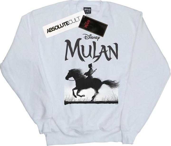 Disney Mulan Movie Mono Horse Sweatshirt (L)