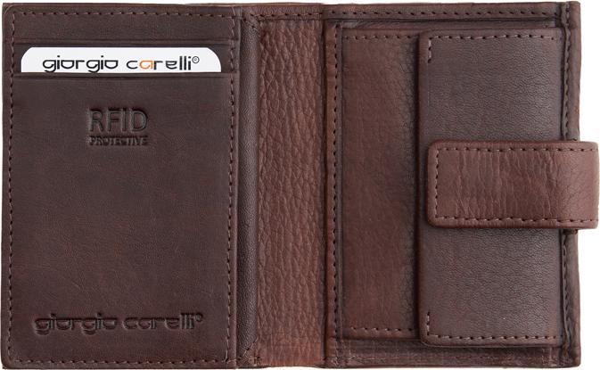 Produktbild Giorgio Carelli Unisex Geldbörse, klein mit Lasche, RFID