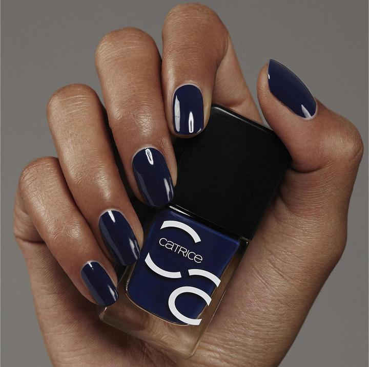 Actual product image Catrice ICONAILS Gel Lacquer (128 Blue Me Away, Gel-Effect Nail Polish)