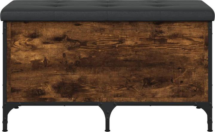 Produktbild VidaXL Sitzbank mit Stauraum Räuchereiche 82x42x45 cm (42 cm)